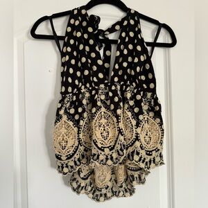 Free People Halter Top Blouse